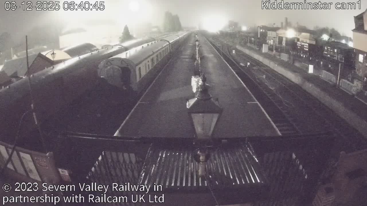 Inside Kidderminster Station, Severn Valley Railway Live Cam - Kidderminster, Wyre Forest, Worcestershire, West Midlands, England, United Kingdom