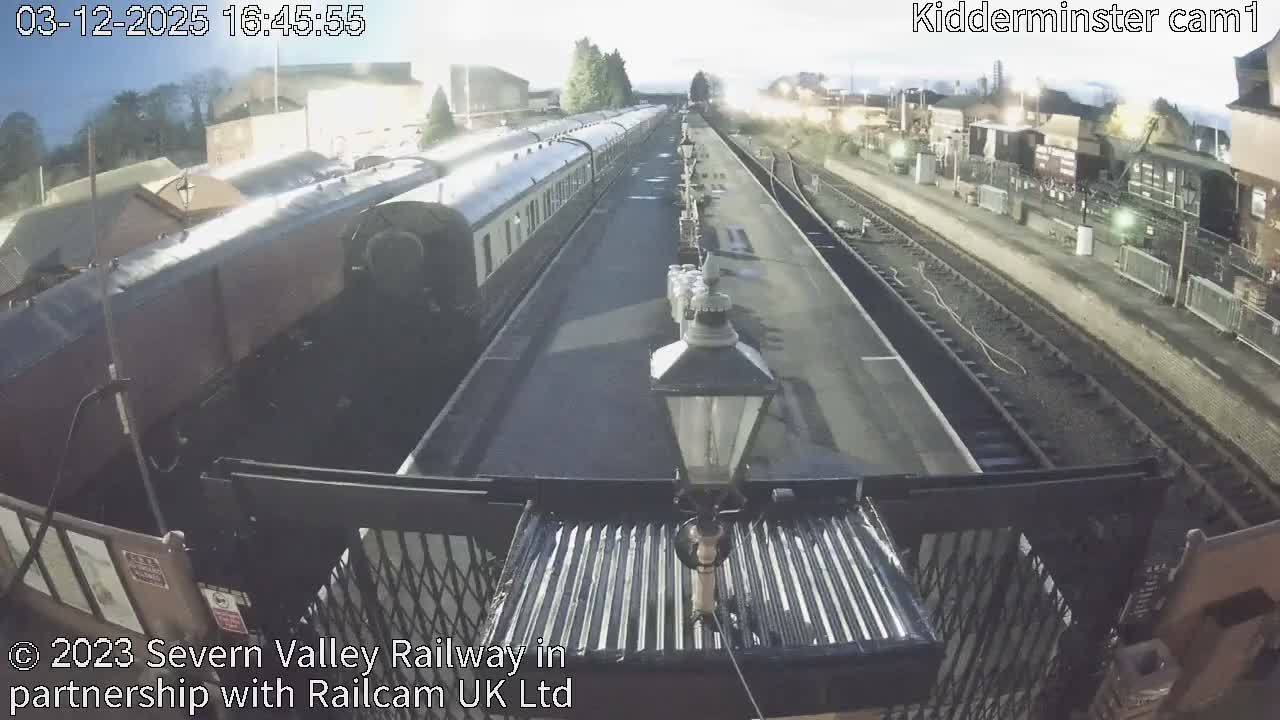 Inside Kidderminster Station, Severn Valley Railway Live Cam - Kidderminster, Wyre Forest, Worcestershire, West Midlands, England, United Kingdom