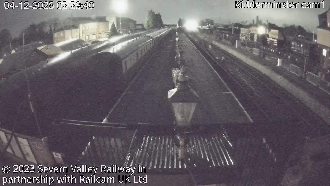 Inside Kidderminster Station, Severn Valley Railway Live Cam - Kidderminster, Wyre Forest, Worcestershire, West Midlands, England, United Kingdom