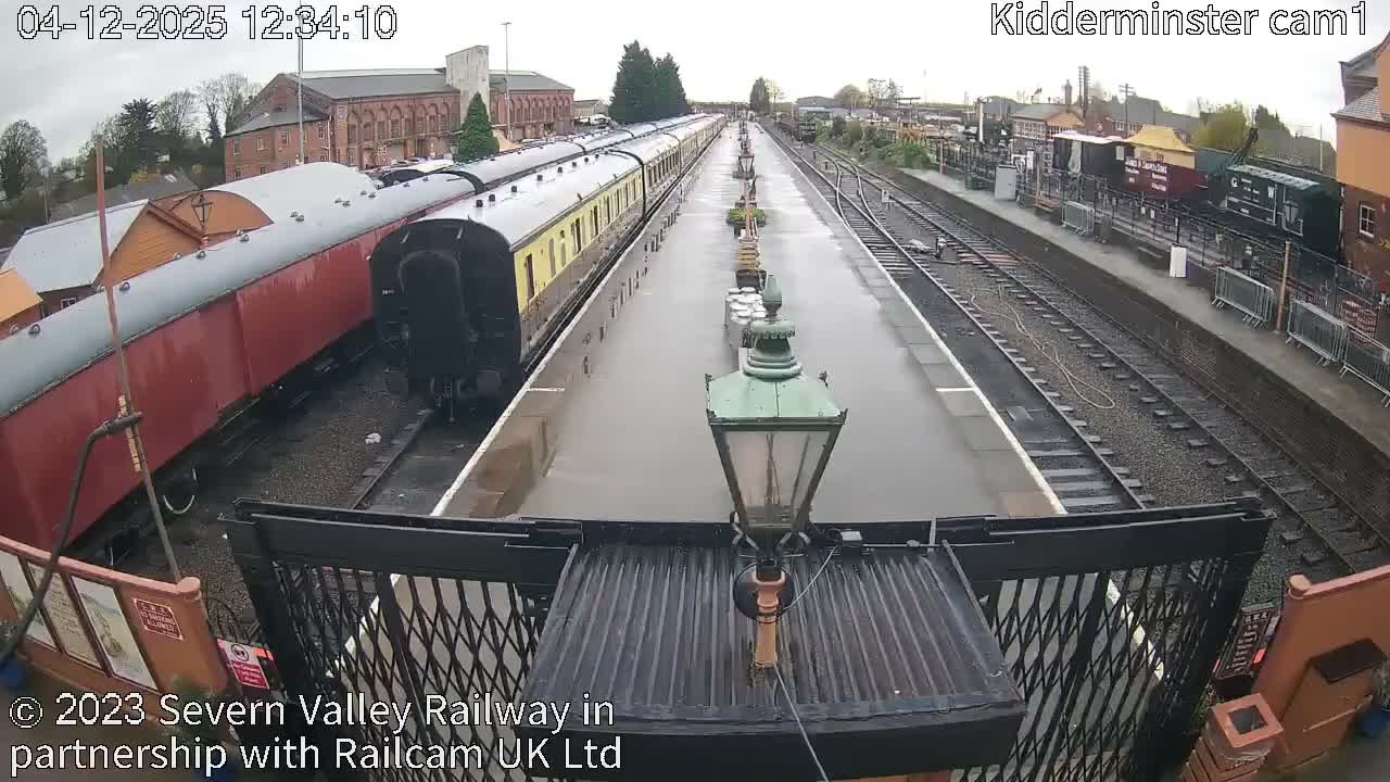 Inside Kidderminster Station, Severn Valley Railway Live Cam - Kidderminster, Wyre Forest, Worcestershire, West Midlands, England, United Kingdom