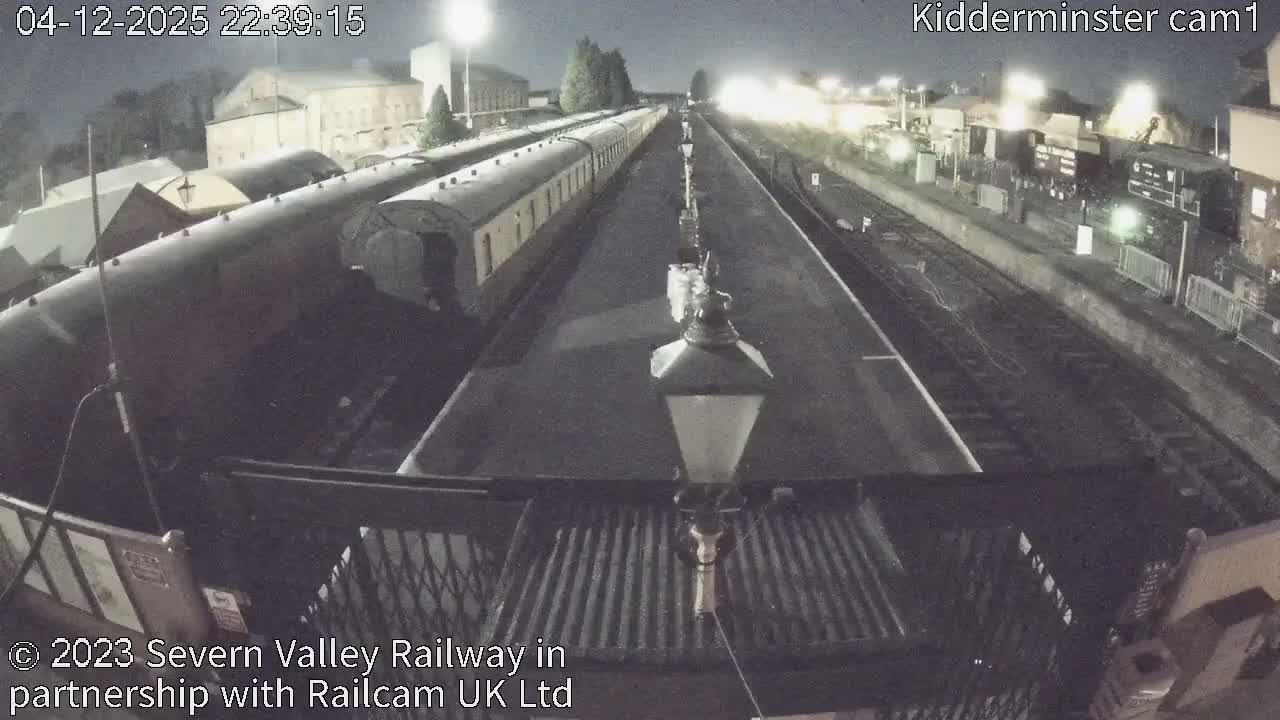Inside Kidderminster Station, Severn Valley Railway Live Cam - Kidderminster, Wyre Forest, Worcestershire, West Midlands, England, United Kingdom