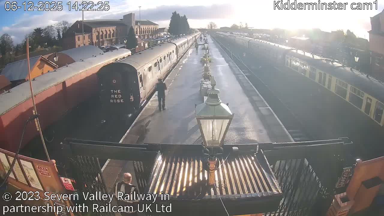 Inside Kidderminster Station, Severn Valley Railway Live Cam - Kidderminster, Wyre Forest, Worcestershire, West Midlands, England, United Kingdom