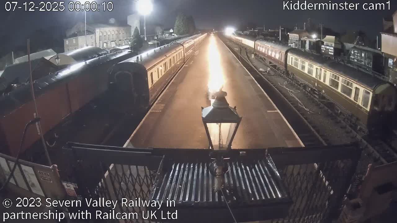 Inside Kidderminster Station, Severn Valley Railway Live Cam - Kidderminster, Wyre Forest, Worcestershire, West Midlands, England, United Kingdom
