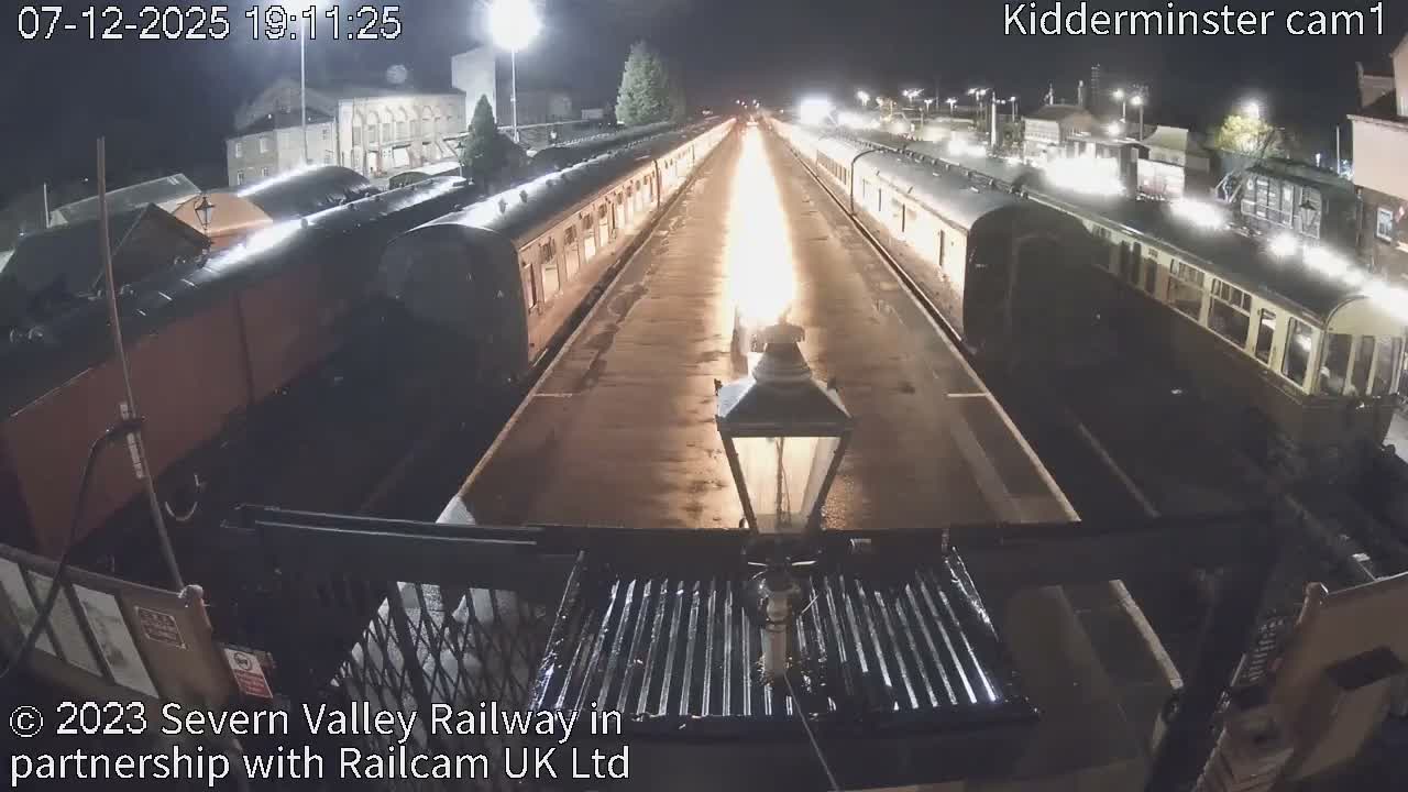Inside Kidderminster Station, Severn Valley Railway Live Cam - Kidderminster, Wyre Forest, Worcestershire, West Midlands, England, United Kingdom