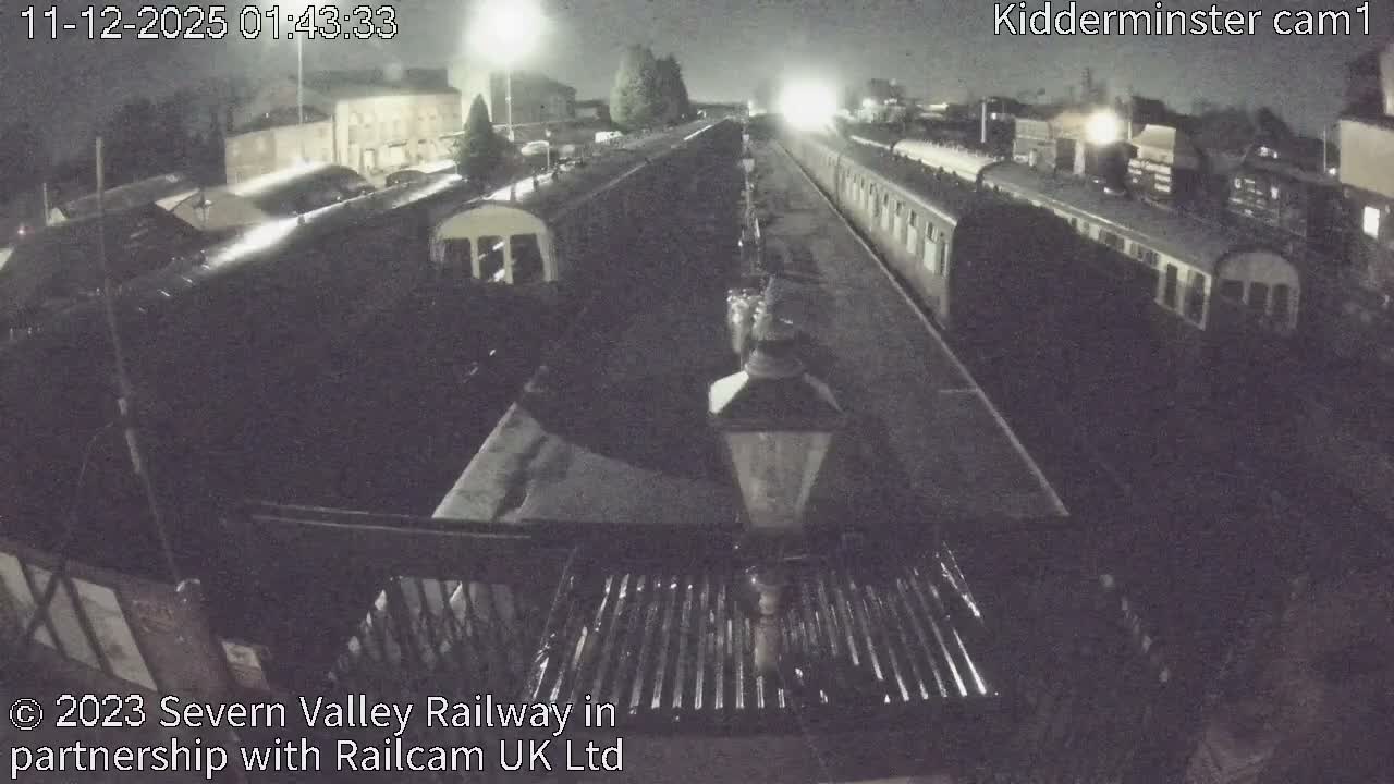 Inside Kidderminster Station, Severn Valley Railway Live Cam - Kidderminster, Wyre Forest, Worcestershire, West Midlands, England, United Kingdom
