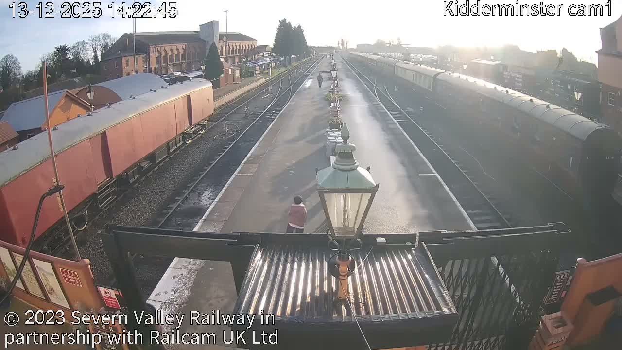 Inside Kidderminster Station, Severn Valley Railway Live Cam - Kidderminster, Wyre Forest, Worcestershire, West Midlands, England, United Kingdom