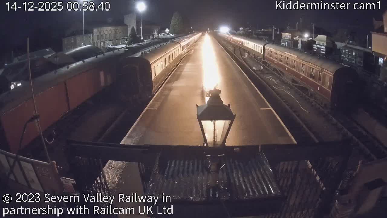 Inside Kidderminster Station, Severn Valley Railway Live Cam - Kidderminster, Wyre Forest, Worcestershire, West Midlands, England, United Kingdom