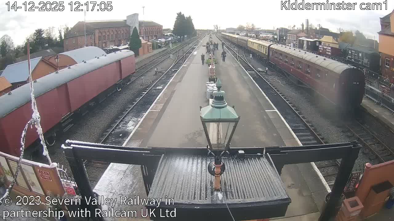 Inside Kidderminster Station, Severn Valley Railway Live Cam - Kidderminster, Wyre Forest, Worcestershire, West Midlands, England, United Kingdom