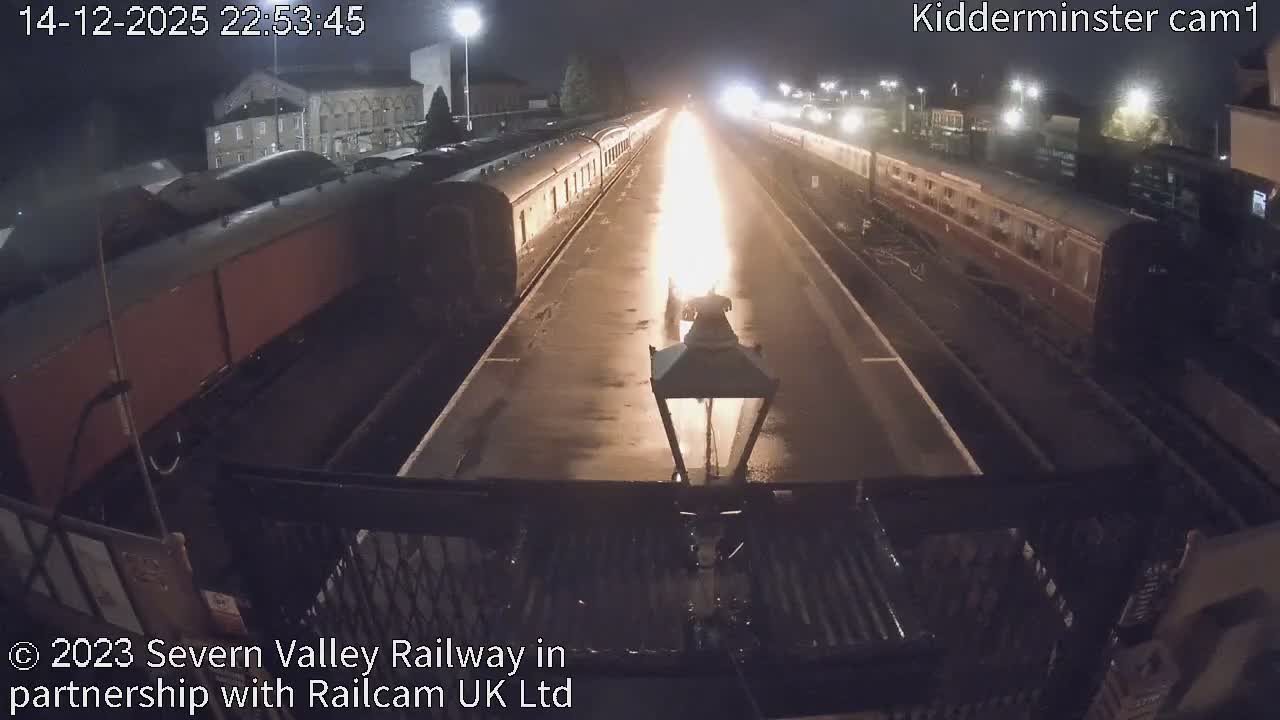Inside Kidderminster Station, Severn Valley Railway Live Cam - Kidderminster, Wyre Forest, Worcestershire, West Midlands, England, United Kingdom