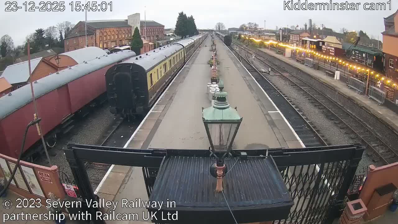 Inside Kidderminster Station, Severn Valley Railway Live Cam - Kidderminster, Wyre Forest, Worcestershire, West Midlands, England, United Kingdom