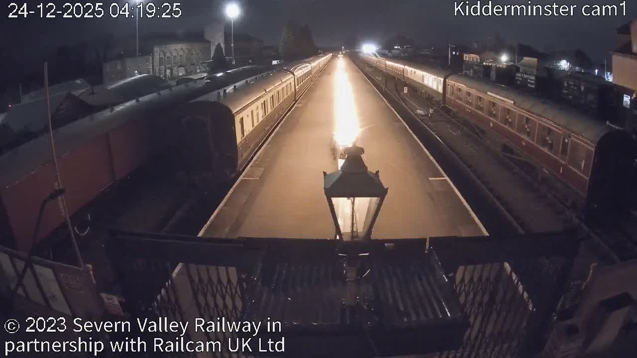 Inside Kidderminster Station, Severn Valley Railway Live Cam - Kidderminster, Wyre Forest, Worcestershire, West Midlands, England, United Kingdom