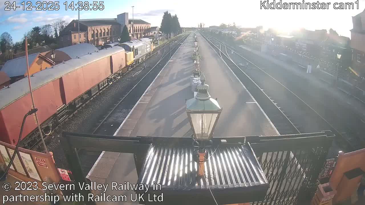 Inside Kidderminster Station, Severn Valley Railway Live Cam - Kidderminster, Wyre Forest, Worcestershire, West Midlands, England, United Kingdom