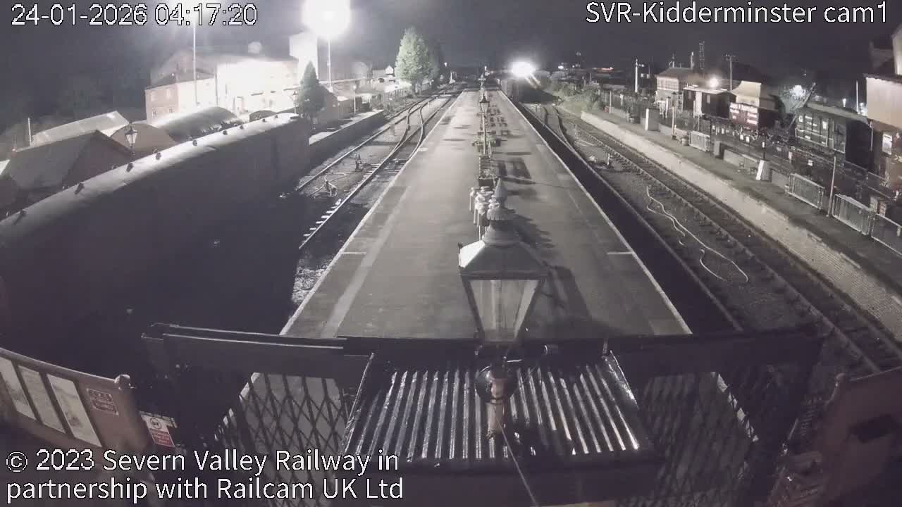 Inside Kidderminster Station, Severn Valley Railway Live Cam - Kidderminster, Wyre Forest, Worcestershire, West Midlands, England, United Kingdom