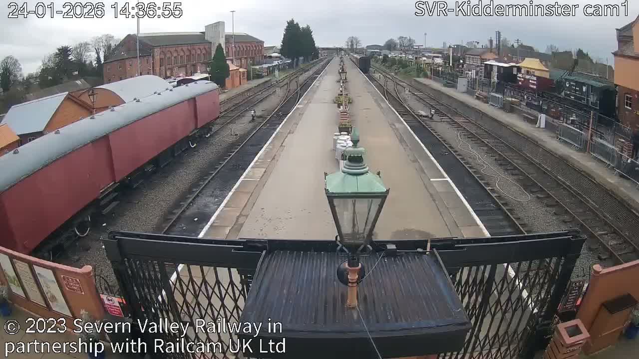 Inside Kidderminster Station, Severn Valley Railway Live Cam - Kidderminster, Wyre Forest, Worcestershire, West Midlands, England, United Kingdom