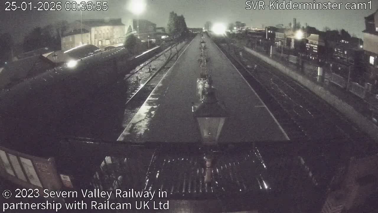Inside Kidderminster Station, Severn Valley Railway Live Cam - Kidderminster, Wyre Forest, Worcestershire, West Midlands, England, United Kingdom
