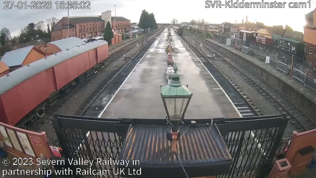 Inside Kidderminster Station, Severn Valley Railway Live Cam - Kidderminster, Wyre Forest, Worcestershire, West Midlands, England, United Kingdom