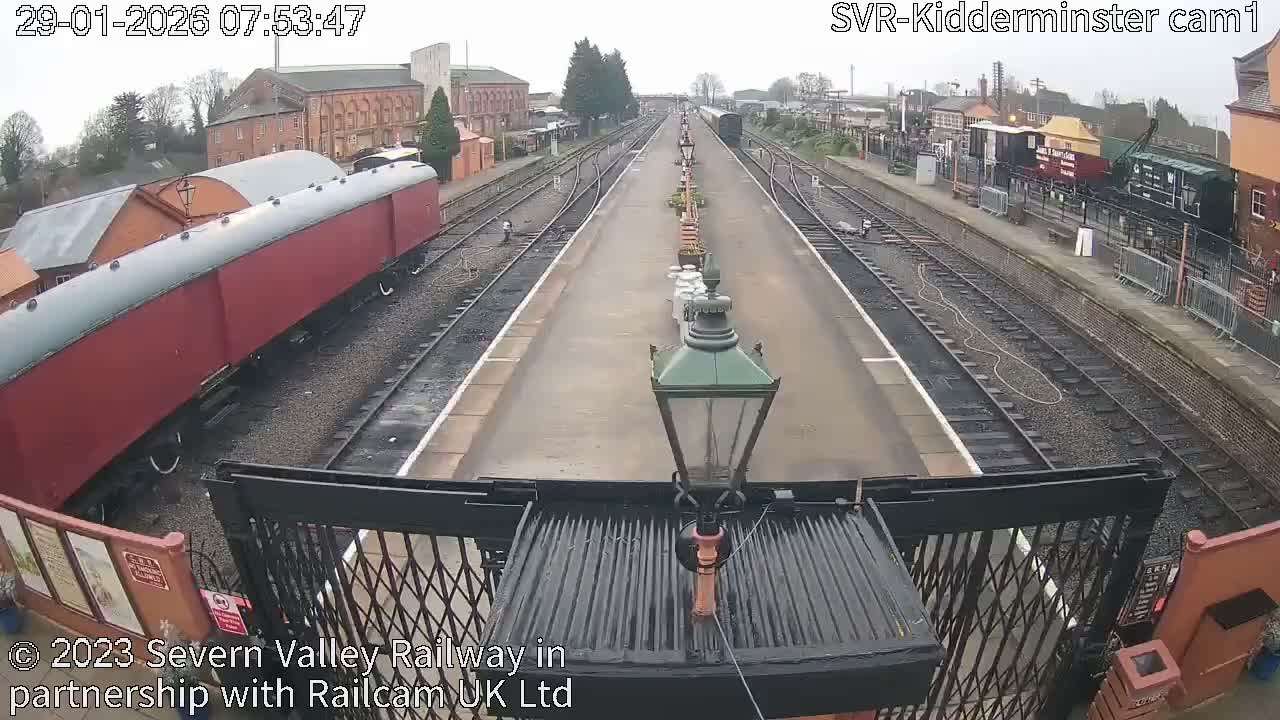 Inside Kidderminster Station, Severn Valley Railway Live Cam - Kidderminster, Wyre Forest, Worcestershire, West Midlands, England, United Kingdom