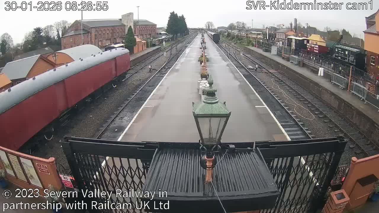 Inside Kidderminster Station, Severn Valley Railway Live Cam - Kidderminster, Wyre Forest, Worcestershire, West Midlands, England, United Kingdom