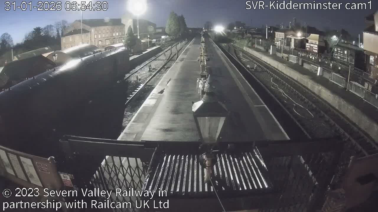 Inside Kidderminster Station, Severn Valley Railway Live Cam - Kidderminster, Wyre Forest, Worcestershire, West Midlands, England, United Kingdom