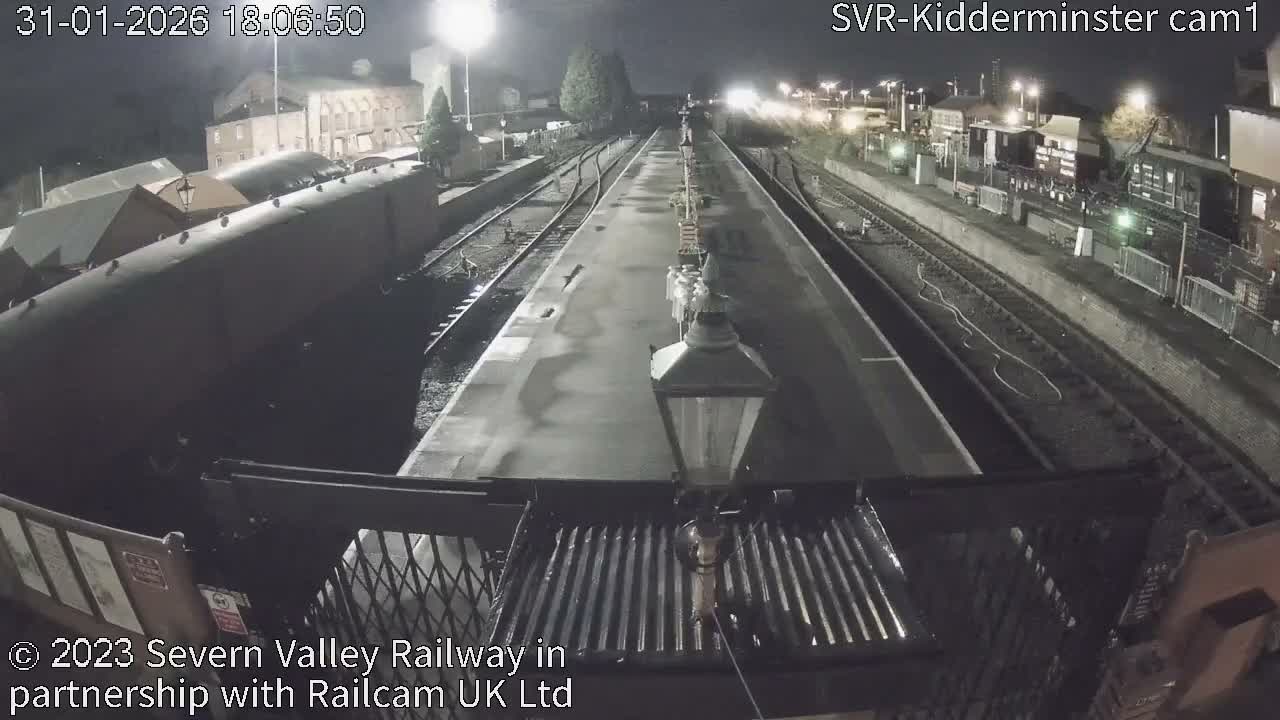 Inside Kidderminster Station, Severn Valley Railway Live Cam - Kidderminster, Wyre Forest, Worcestershire, West Midlands, England, United Kingdom