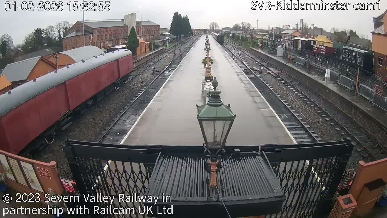 Inside Kidderminster Station, Severn Valley Railway Live Cam - Kidderminster, Wyre Forest, Worcestershire, West Midlands, England, United Kingdom