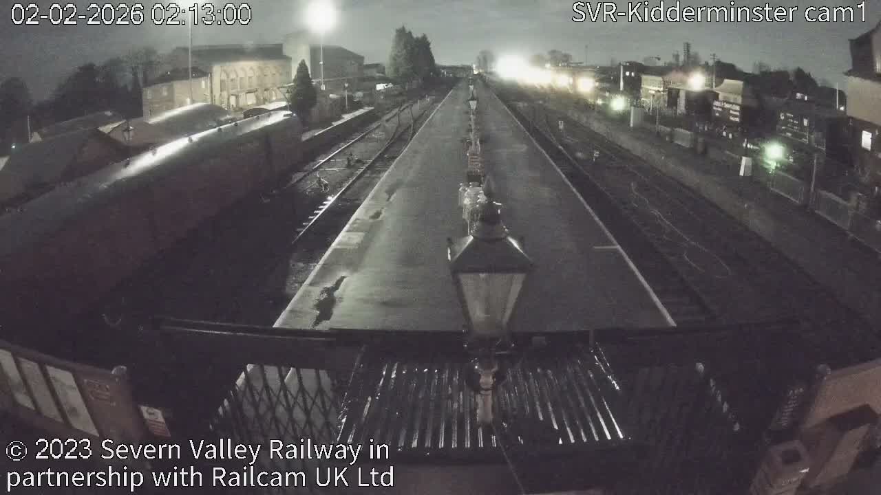 Inside Kidderminster Station, Severn Valley Railway Live Cam - Kidderminster, Wyre Forest, Worcestershire, West Midlands, England, United Kingdom