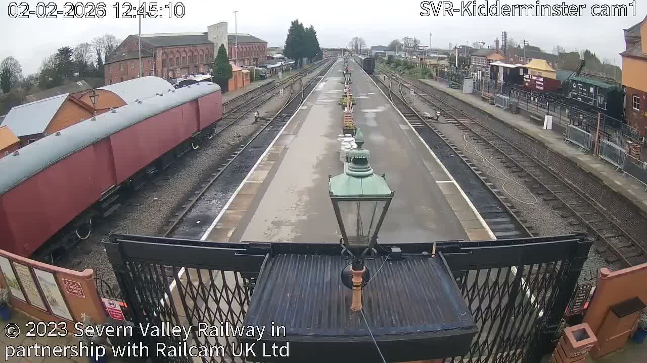 Inside Kidderminster Station, Severn Valley Railway Live Cam - Kidderminster, Wyre Forest, Worcestershire, West Midlands, England, United Kingdom