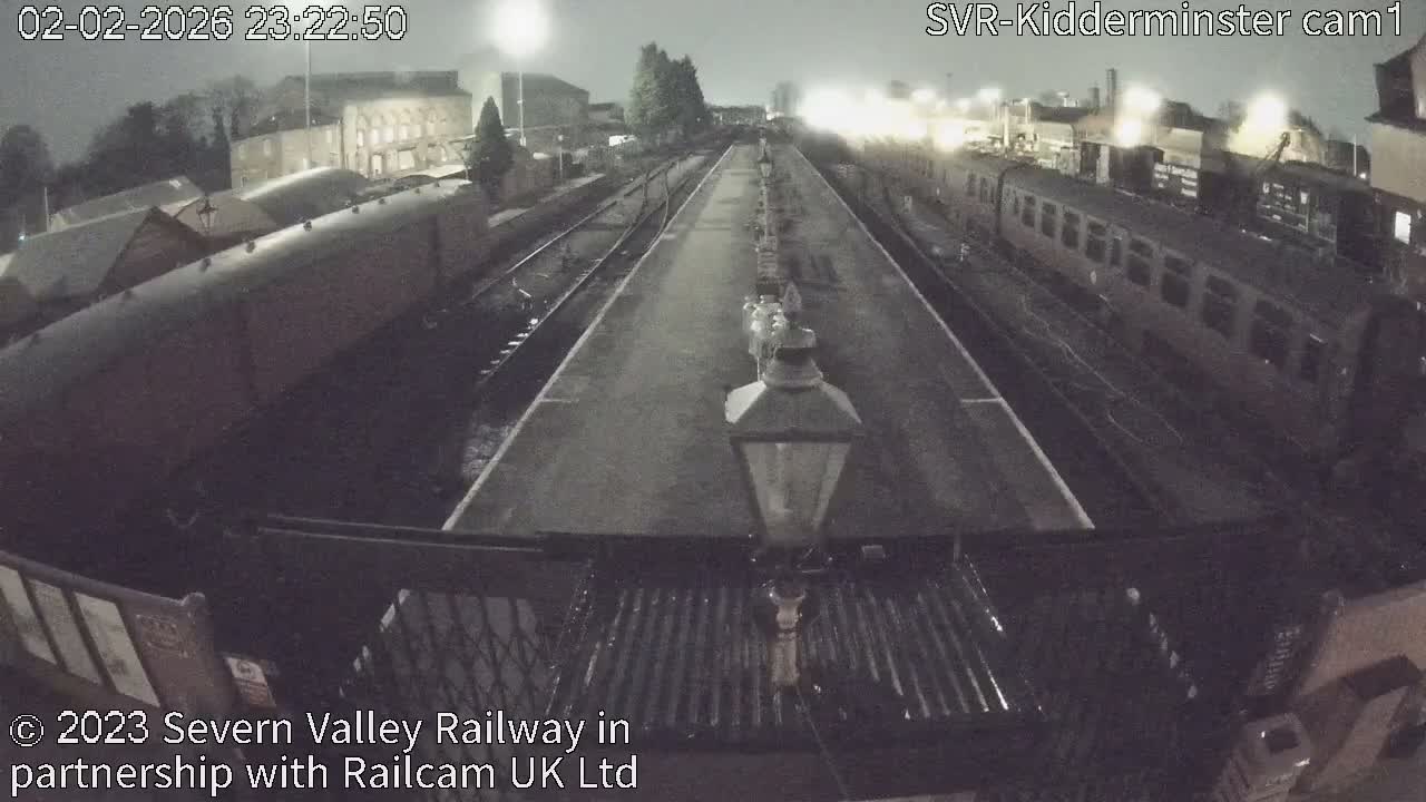 Inside Kidderminster Station, Severn Valley Railway Live Cam - Kidderminster, Wyre Forest, Worcestershire, West Midlands, England, United Kingdom