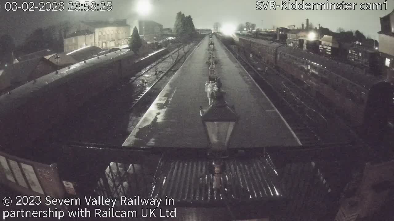 Inside Kidderminster Station, Severn Valley Railway Live Cam - Kidderminster, Wyre Forest, Worcestershire, West Midlands, England, United Kingdom