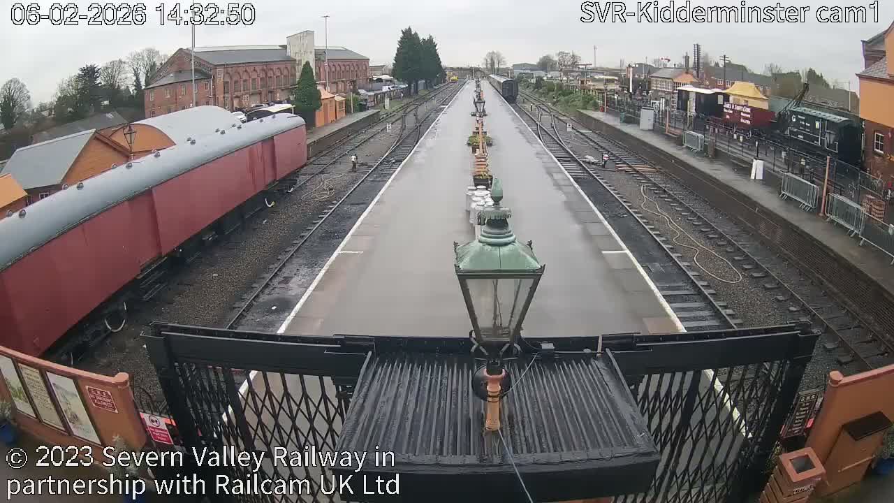 Inside Kidderminster Station, Severn Valley Railway Live Cam - Kidderminster, Wyre Forest, Worcestershire, West Midlands, England, United Kingdom