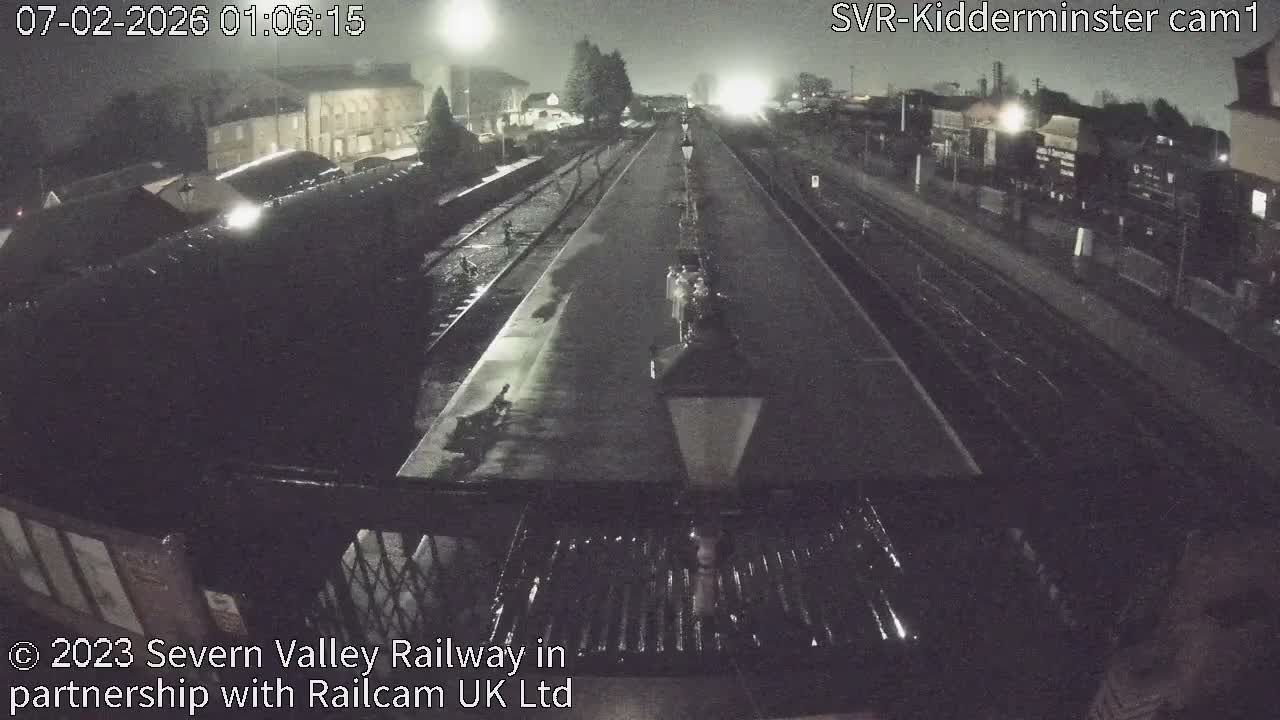 Inside Kidderminster Station, Severn Valley Railway Live Cam - Kidderminster, Wyre Forest, Worcestershire, West Midlands, England, United Kingdom