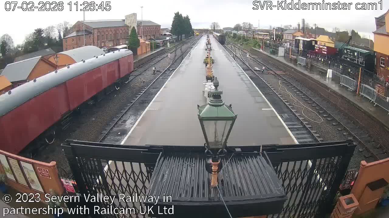 Inside Kidderminster Station, Severn Valley Railway Live Cam - Kidderminster, Wyre Forest, Worcestershire, West Midlands, England, United Kingdom