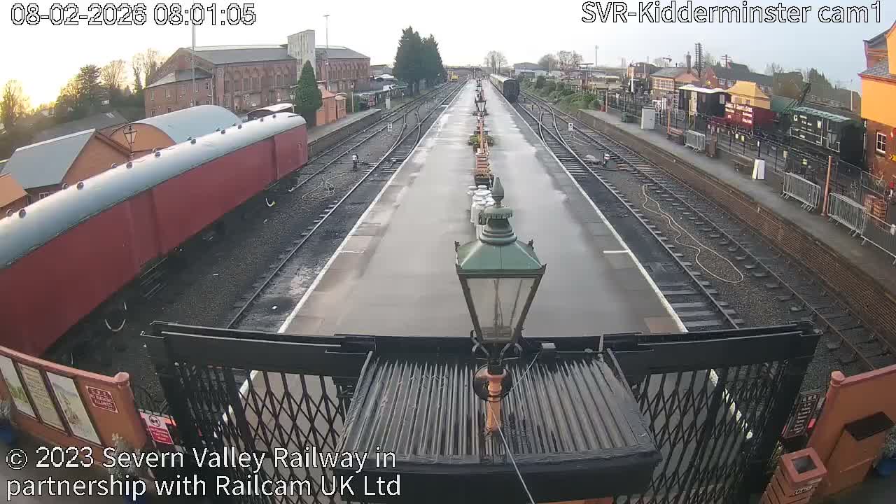 Inside Kidderminster Station, Severn Valley Railway Live Cam - Kidderminster, Wyre Forest, Worcestershire, West Midlands, England, United Kingdom