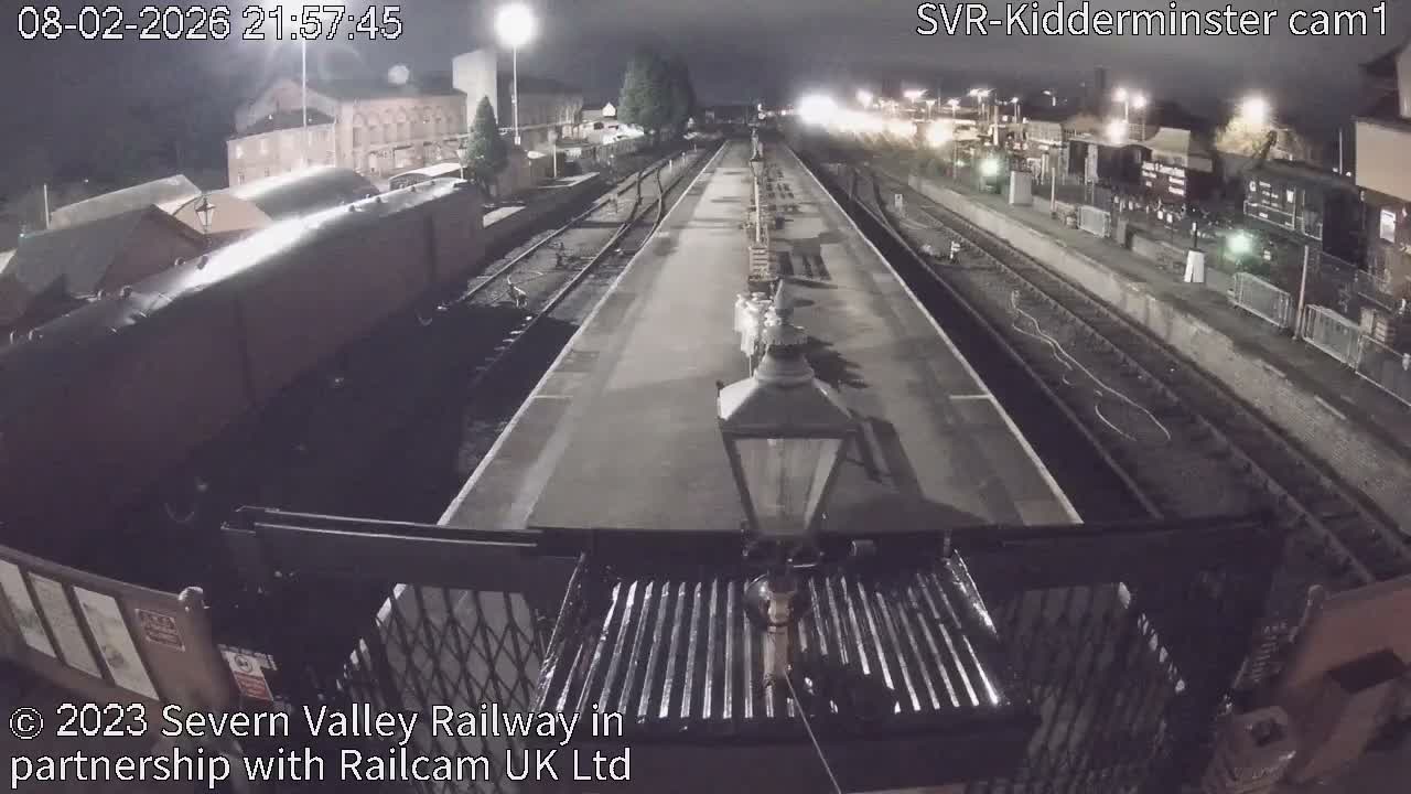Inside Kidderminster Station, Severn Valley Railway Live Cam - Kidderminster, Wyre Forest, Worcestershire, West Midlands, England, United Kingdom