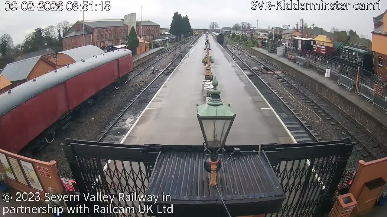 Inside Kidderminster Station, Severn Valley Railway Live Cam - Kidderminster, Wyre Forest, Worcestershire, West Midlands, England, United Kingdom