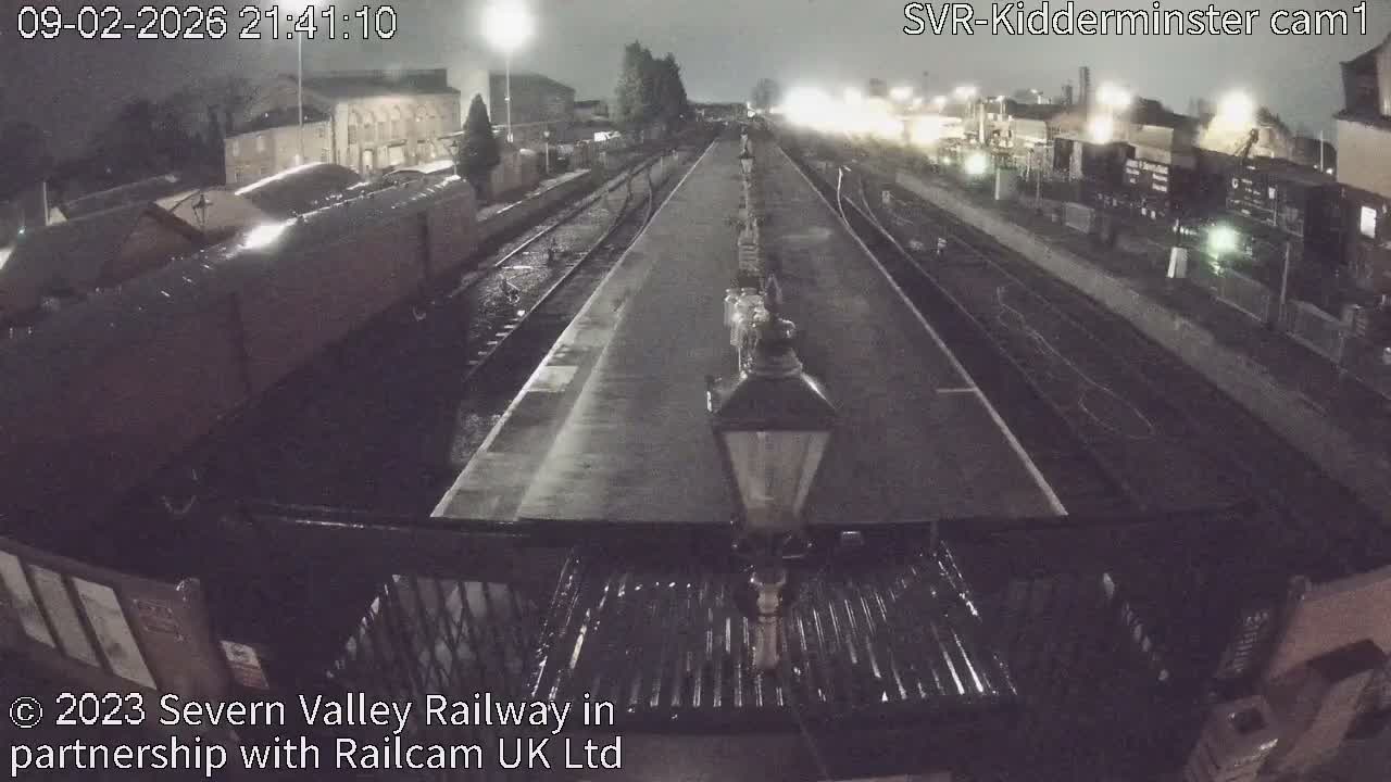 Inside Kidderminster Station, Severn Valley Railway Live Cam - Kidderminster, Wyre Forest, Worcestershire, West Midlands, England, United Kingdom