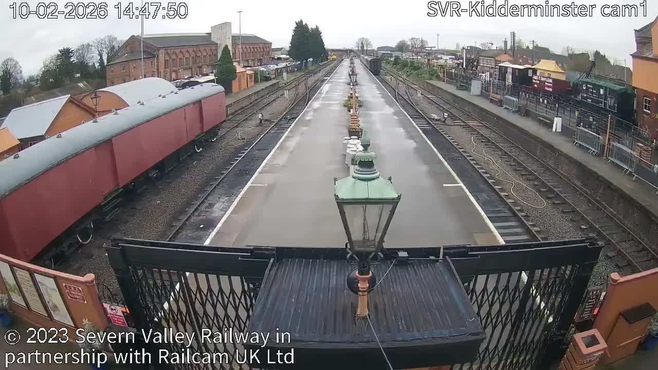 Inside Kidderminster Station, Severn Valley Railway Live Cam - Kidderminster, Wyre Forest, Worcestershire, West Midlands, England, United Kingdom