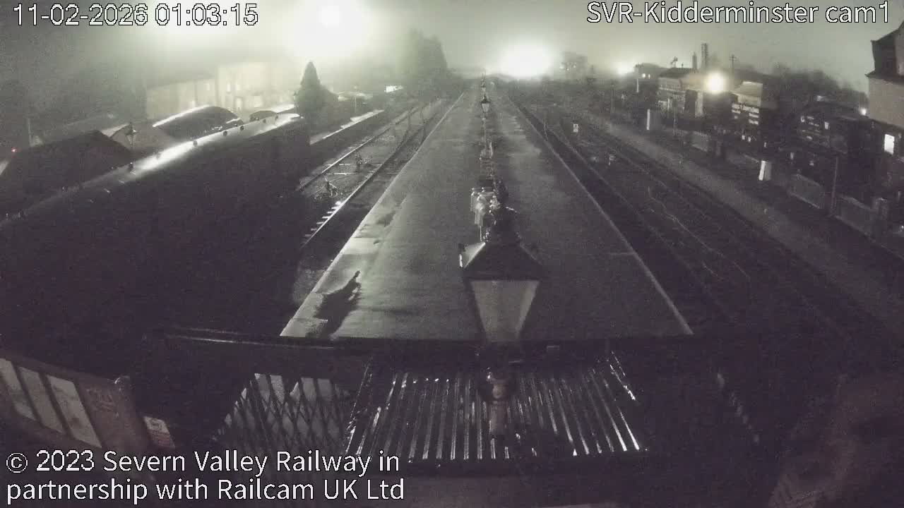 Inside Kidderminster Station, Severn Valley Railway Live Cam - Kidderminster, Wyre Forest, Worcestershire, West Midlands, England, United Kingdom