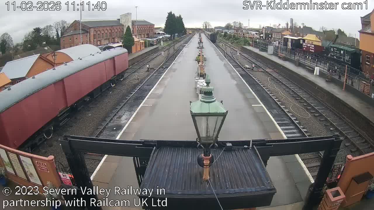 Inside Kidderminster Station, Severn Valley Railway Live Cam - Kidderminster, Wyre Forest, Worcestershire, West Midlands, England, United Kingdom