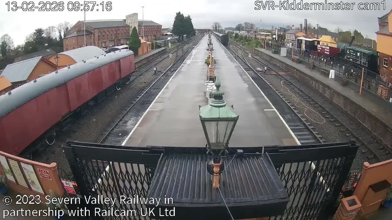 Inside Kidderminster Station, Severn Valley Railway Live Cam - Kidderminster, Wyre Forest, Worcestershire, West Midlands, England, United Kingdom