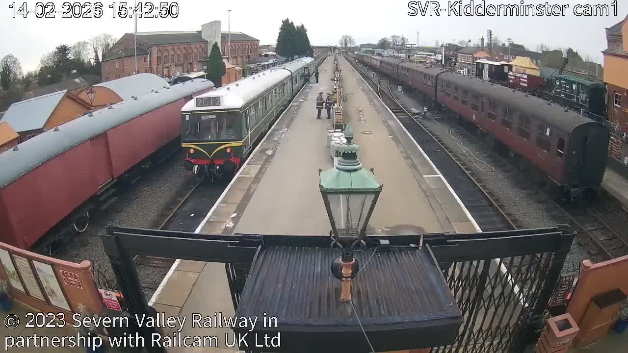 Inside Kidderminster Station, Severn Valley Railway Live Cam - Kidderminster, Wyre Forest, Worcestershire, West Midlands, England, United Kingdom