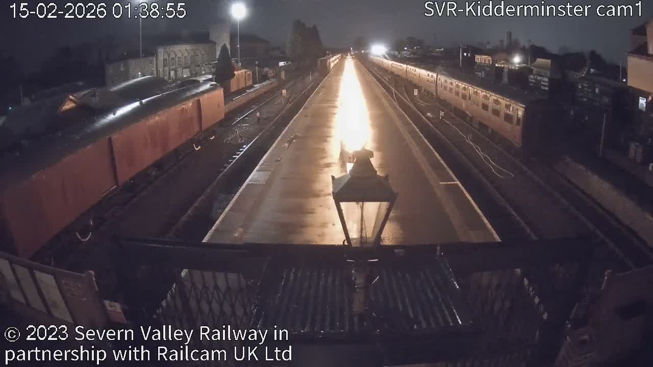 Inside Kidderminster Station, Severn Valley Railway Live Cam - Kidderminster, Wyre Forest, Worcestershire, West Midlands, England, United Kingdom