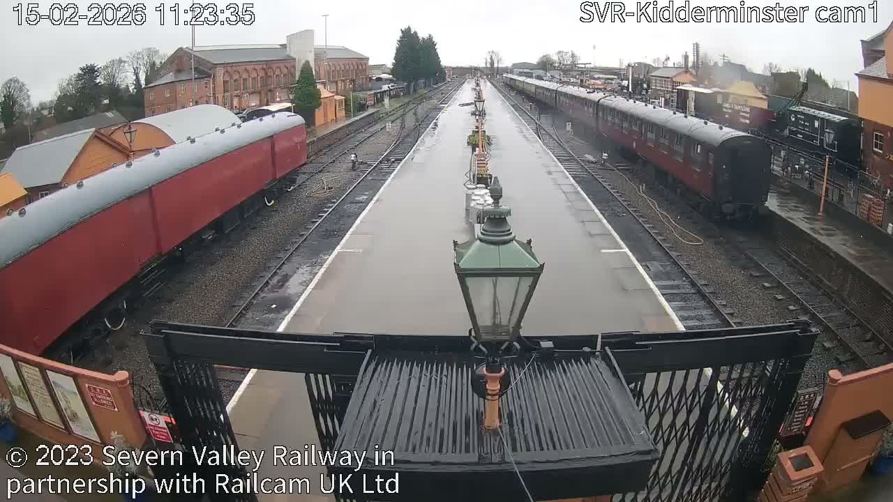 Inside Kidderminster Station, Severn Valley Railway Live Cam - Kidderminster, Wyre Forest, Worcestershire, West Midlands, England, United Kingdom