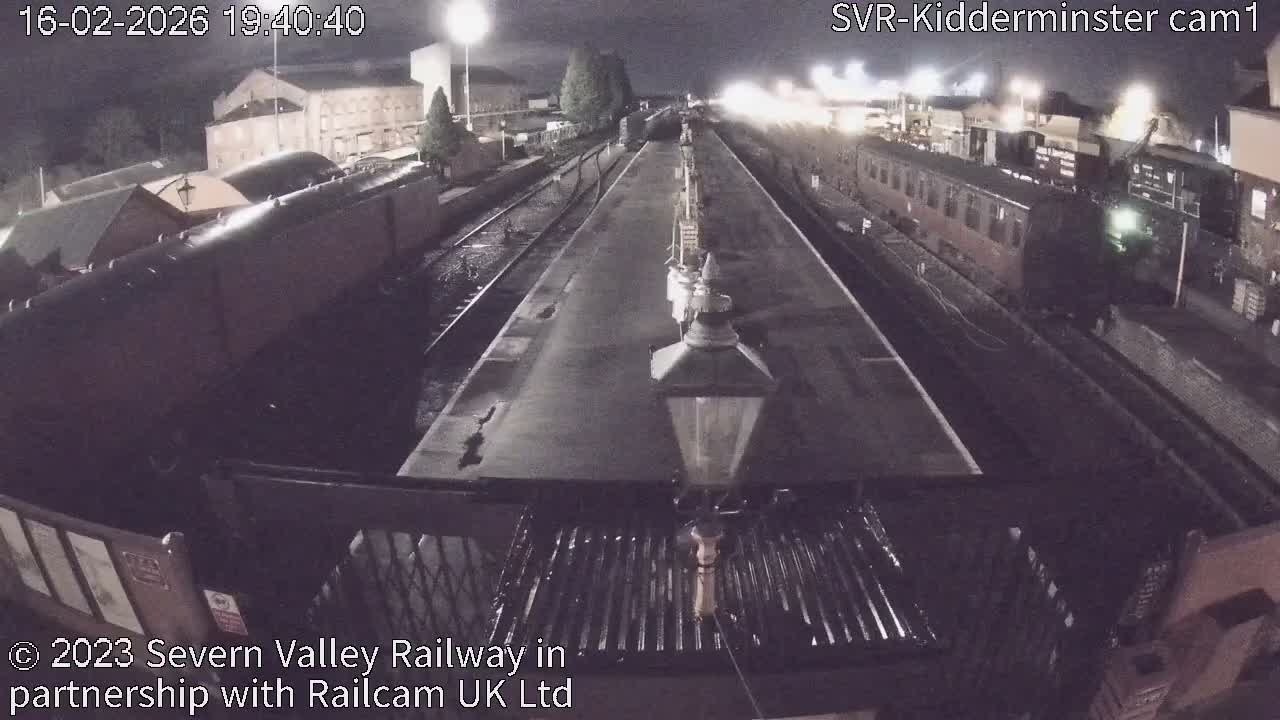 Inside Kidderminster Station, Severn Valley Railway Live Cam - Kidderminster, Wyre Forest, Worcestershire, West Midlands, England, United Kingdom
