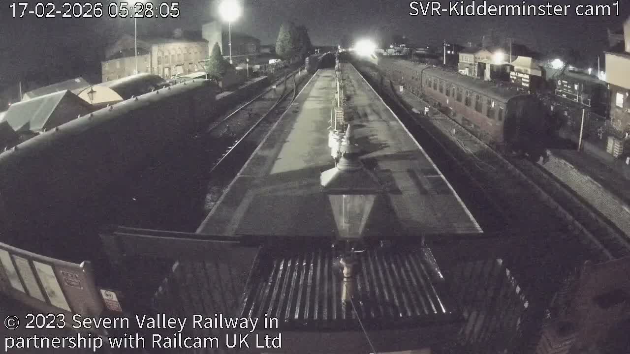 Inside Kidderminster Station, Severn Valley Railway Live Cam - Kidderminster, Wyre Forest, Worcestershire, West Midlands, England, United Kingdom