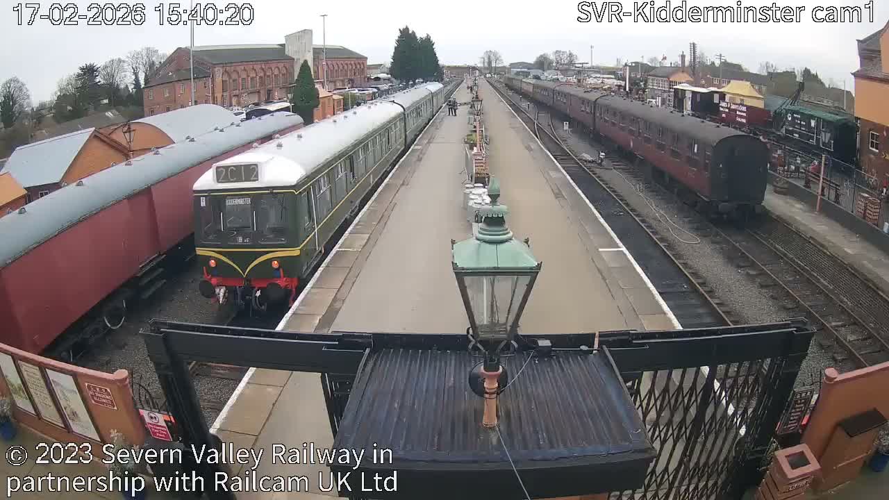 Inside Kidderminster Station, Severn Valley Railway Live Cam - Kidderminster, Wyre Forest, Worcestershire, West Midlands, England, United Kingdom