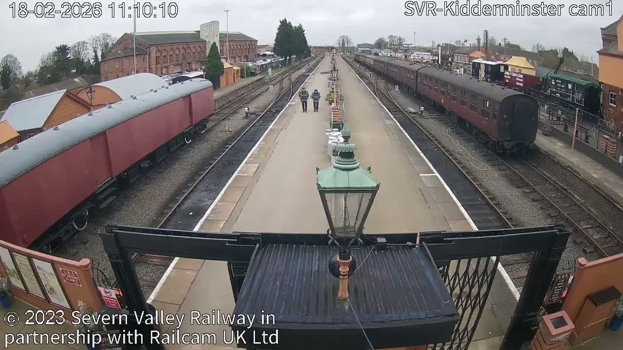 Inside Kidderminster Station, Severn Valley Railway Live Cam - Kidderminster, Wyre Forest, Worcestershire, West Midlands, England, United Kingdom