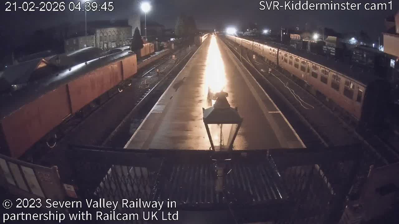 Inside Kidderminster Station, Severn Valley Railway Live Cam - Kidderminster, Wyre Forest, Worcestershire, West Midlands, England, United Kingdom