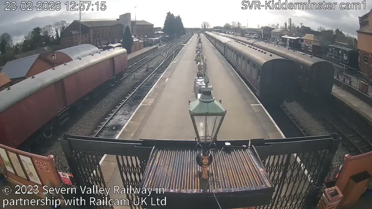 Inside Kidderminster Station, Severn Valley Railway Live Cam - Kidderminster, Wyre Forest, Worcestershire, West Midlands, England, United Kingdom