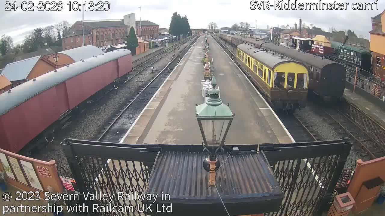 Inside Kidderminster Station, Severn Valley Railway Live Cam - Kidderminster, Wyre Forest, Worcestershire, West Midlands, England, United Kingdom